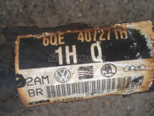 VOLKSWAGEN FOX - 2006 - 6QE407272N,  6QE407271H - féltengely