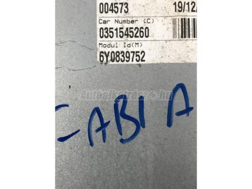SKODA FABIA - 2001 - 6Y0839752 - ablakemelő szerkezet