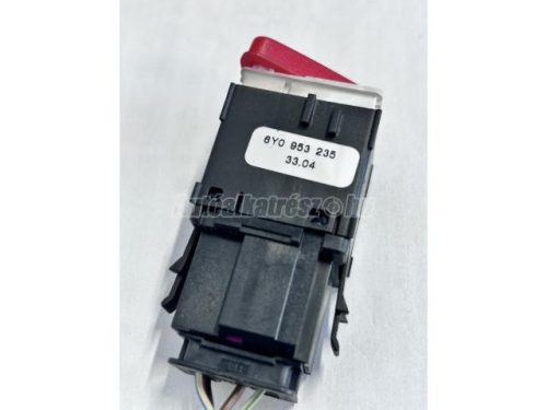 vészvillogó kapcsoló