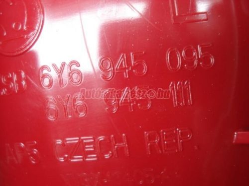 SKODA FABIA - 2003 - 6Y6945095, 6Y6945096 - hátsó lámpa