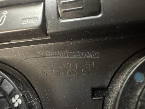 VOLKSWAGEN TOURAN - 2006 - 74641451 - klímavezérlő