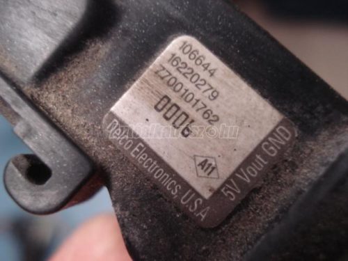 érzékelő, szívócső nyomás