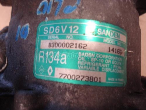 RENAULT MEGANE,  CLIO,  SCENIC,  KANGOO - 2001 - 7700273801 - kompresszor, klíma