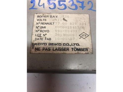 RENAULT LAGUNA - 1996 - 7700829234 - abs vezérlő modul