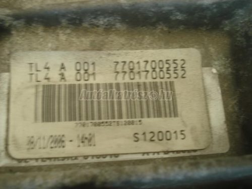 RENAULT MEGANE - 2006 - 7701700552 - sebességváltó