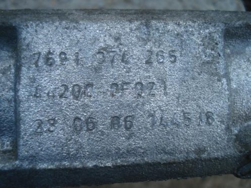 TOYOTA COROLLA VERSO - 2007 - 7891501172 - kormánymű