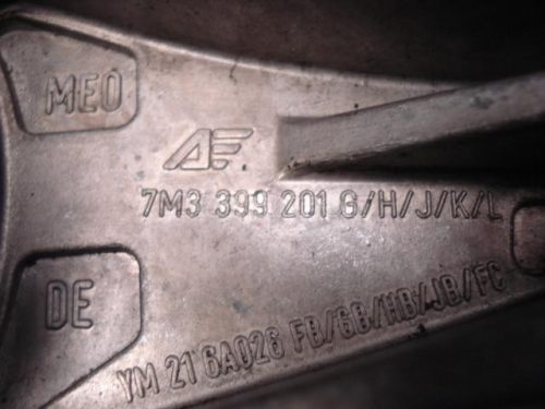 VOLKSWAGEN SHARAN | SEAT ALHAMBRA - 2000 - 7M3399201G - felfüggesztés, motor