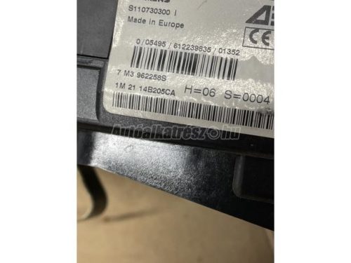 VOLKSWAGEN SHARAN - 2003 - 7M3962258S  - komfort elektronika