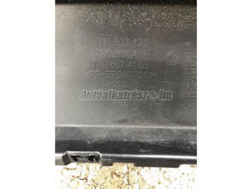 VOLKSWAGEN SHARAN - 2014 - 7N0807421B - lökhárító