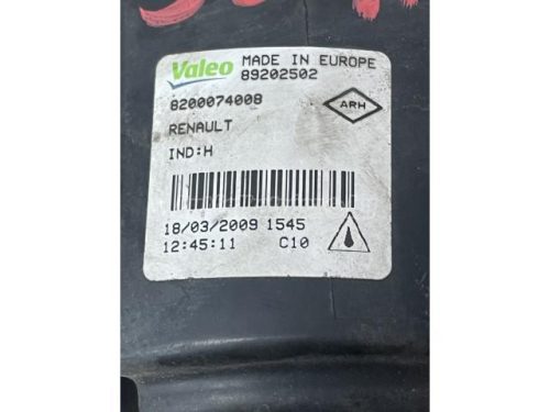 RENAULT SCENIC - 2004 - 8200074008,  - ködlámpa