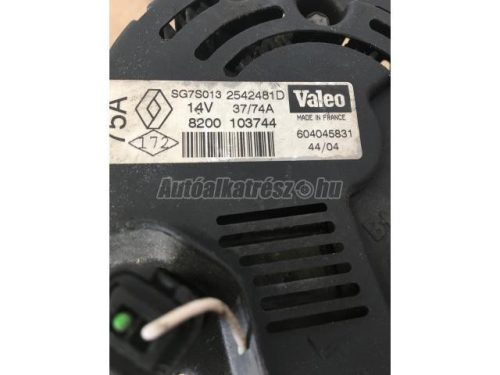 RENAULT KANGOO,  CLIO,  LAGUNA,  SCENIC,  MEGANE - 1999 - 8200103744 - generátor