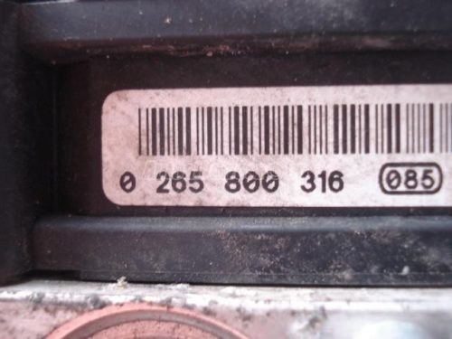 RENAULT CLIO - 2003 - 8200229137, 0265231333, 0265800316 - abs tömb