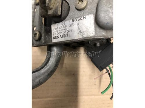 ablaktörlő szerkezet