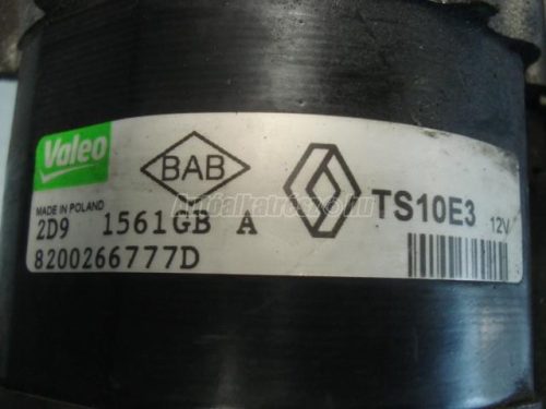 RENAULT MEGANE - 8200266777D, TS10E3 - önindító
