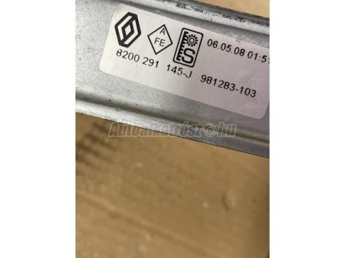 ablakemelő szerkezet