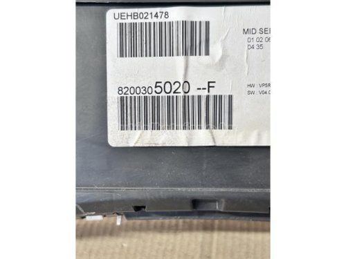 RENAULT CLIO - 2008 - 8200305020F - km óra