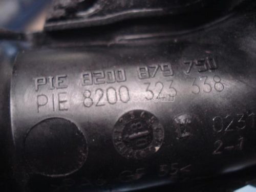 RENAULT KANGOO - 2008 - 8200323338 - szívócső levegőszűrő