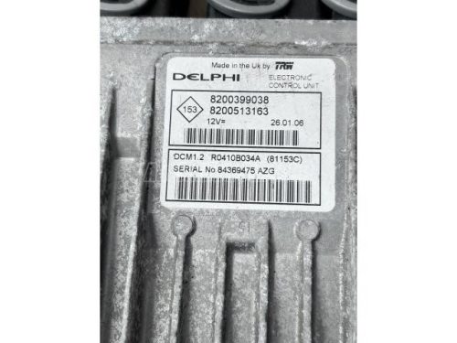 RENAULT CLIO - 2007 - 8200399038 - motorvezérlő