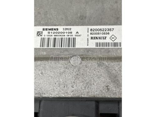 RENAULT CLIO - 2008 - 8200522357, S120200105 - motorvezérlő elektronika