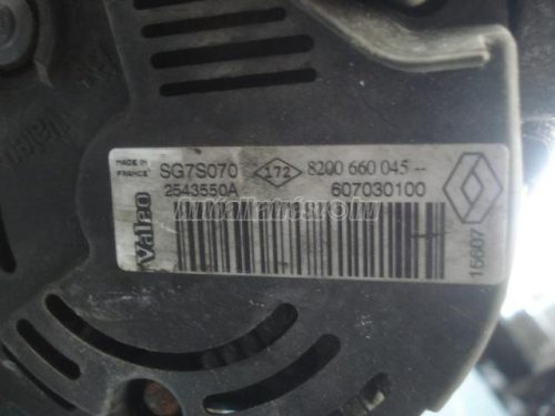 RENAULT TWINGO,  KANGOO,  CLIO,  THALIA | NISSAN KUBISTAR - 2001 - 8200660045 - generátor