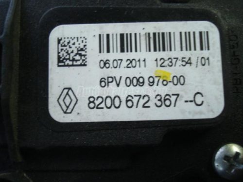 gázpedál állás jeladó