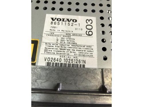 VOLVO V70 - 2005 - 86511521 - cd rádió