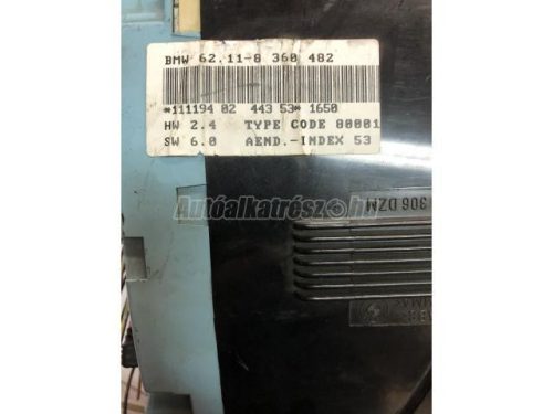 BMW 3-AS SOROZAT - 1998 - 87001306DZM - km óra