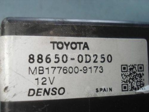 TOYOTA YARIS - 2007 - 88650-0D250 - klíma vezérlő