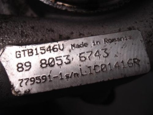 OPEL ZAFIRA,  ASTRA J - 2009 - 8980536743 - töltő, feltöltés