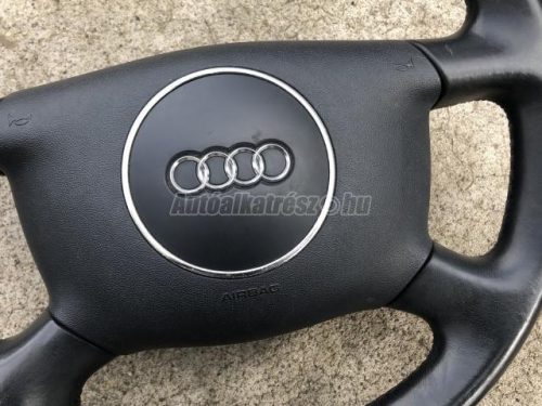 AUDI A4 - 2003 - 8E0000124, 8P0880201D - bőr kormánykerék
