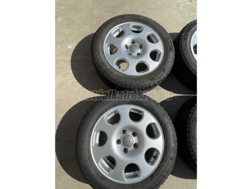 AUDI A6 - 8E0601025F,  - Petlas snow master téli 205/55R16 91 S TL  / Gyári alufelni 16x7 - AUDI A6 C5, 205/55R16, 7Jx16, ET42, 5...