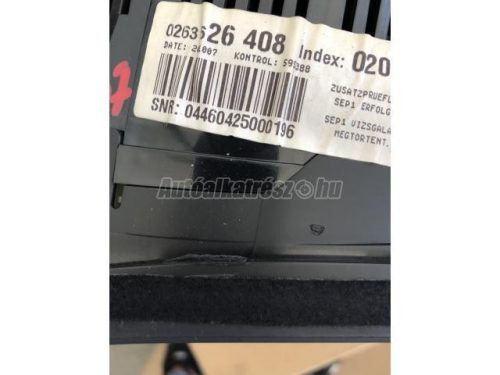 AUDI A4 - 2006 - 8E0920901H - km óra