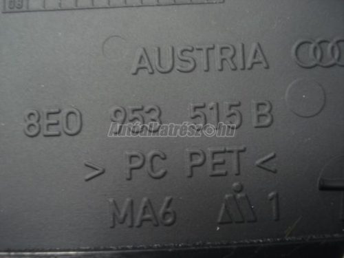 AUDI A4 - 2003 - 8E0953515 - kormányoszlop burkolat