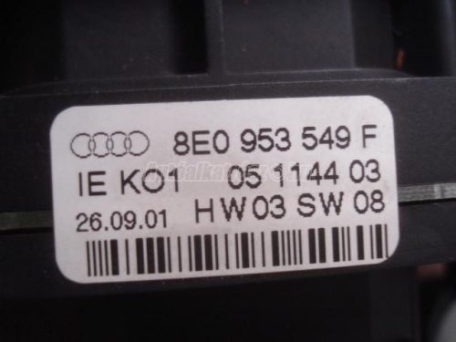 AUDI A4 - 2003 - 8E0953549S - kormánykapcsoló
