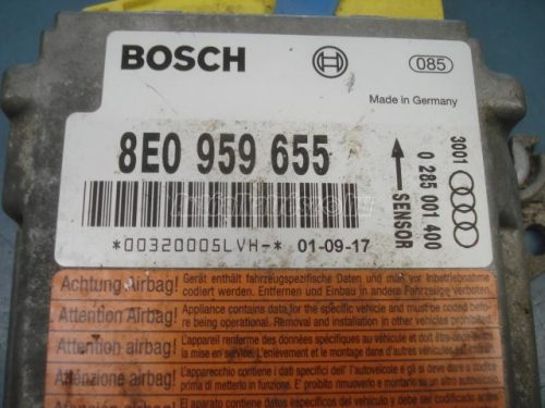 AUDI A4 - 2003 - 8E0959655 - légzsák vezérlő