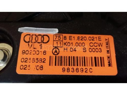 AUDI A4 - 2003 - 8E1820021E - Utastér ventillátor