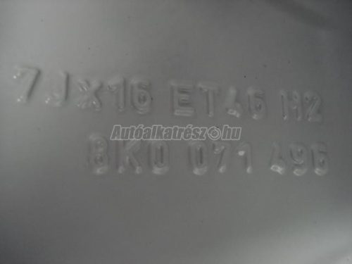 AUDI A4 - 8K0071496 - AUDI A4 AUDI 8K0071496 5x112 7Jx16 ET45 - Gyári alufelni 16x7
