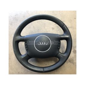   AUDI A4 - 2003 - 8P0880201M, 8E0000124B - bőr kormánykerék
