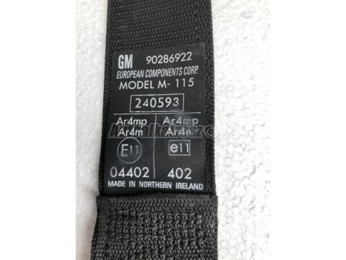 OPEL CORSA B,  ASTRA F,  VECTRA A - 1996 - 90286922 - biztonsági öv