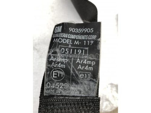 OPEL ASTRA F - 1994 - 90359905 - biztonsági öv