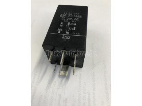 relé, üzemanyagszivattyú