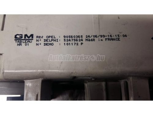 OPEL ASTRA G - 1999 - 90560365 - fűtéskapcsoló