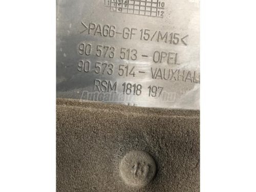 felső motorburkolat