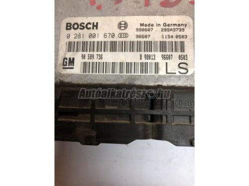OPEL ASTRA G - 2000 - 90589736LS - motor vezérlőegység