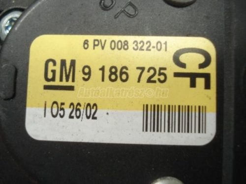 OPEL VECTRA C - 2004 - 9 186 725 CF - gázpedál