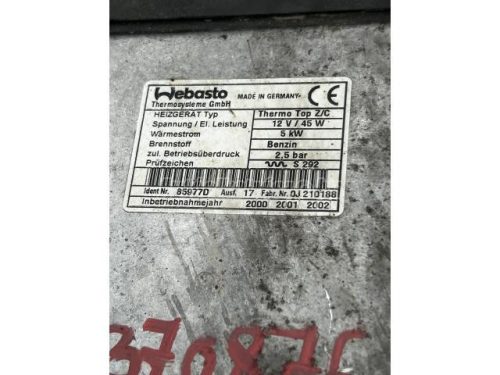 BMW 3-AS SOROZAT - 2001 - 92255B - állófűtés