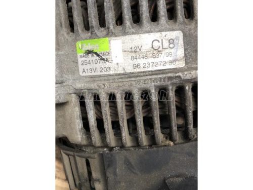PEUGEOT 206,  306,  PARTNER | CITROEN XSARA,  BERLINGO,  JUMPY,  EVASION | FIAT SCUDO - 2001 - 9623727280 - generátor
