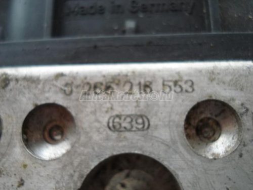PEUGEOT 306 - 1998 - 9629833880, 0265216553 - abs tömb