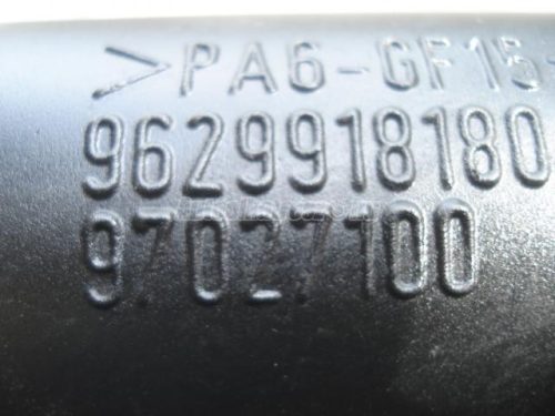 PEUGEOT 406 - 2002 - 9629918180 - intercooler cső