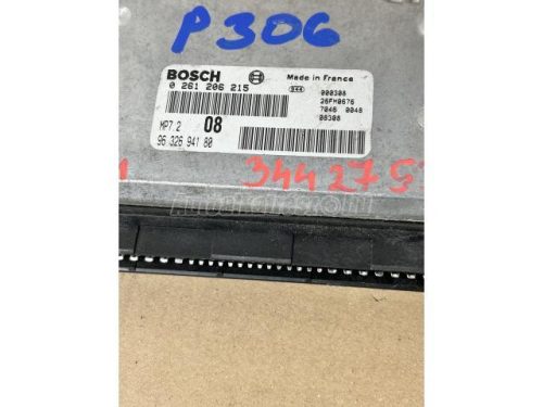 PEUGEOT 306 - 1998 - 9632694180, 0261206215 - motorvezérlő